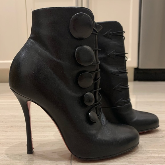Christian Louboutin Nappa Bootie leather size 36 - Picture 3 of 5